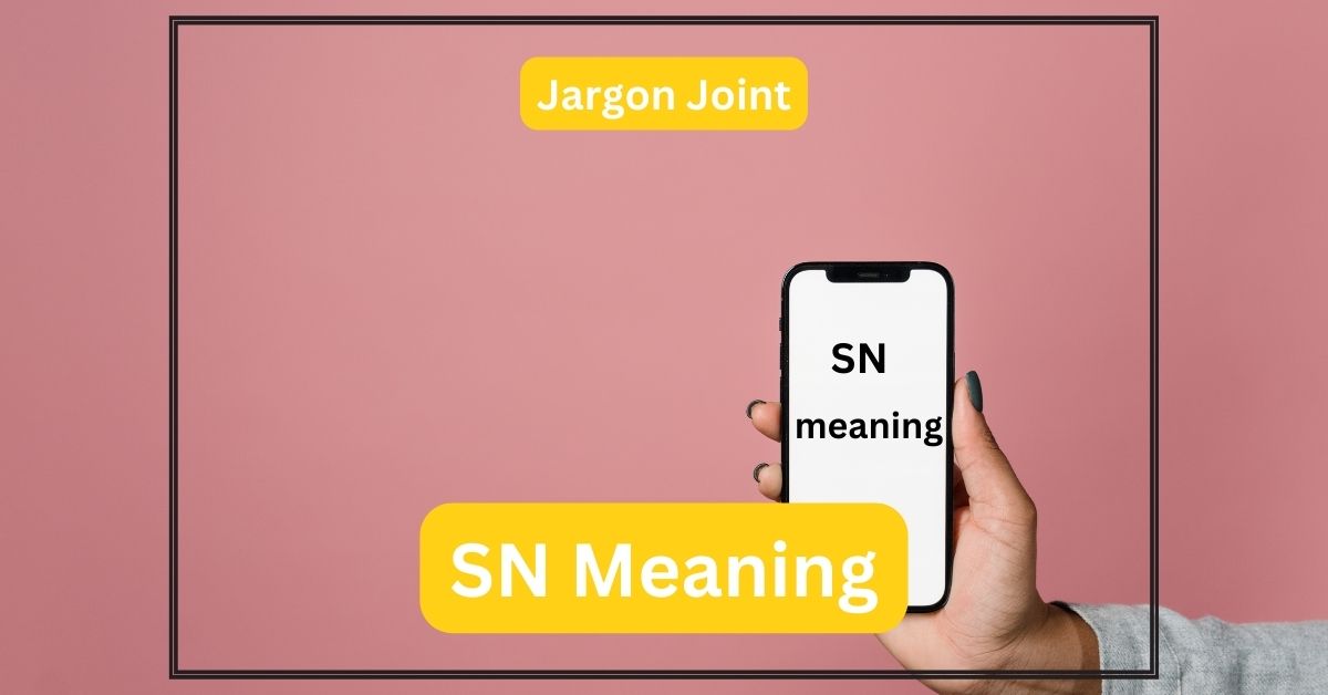 SN meaning