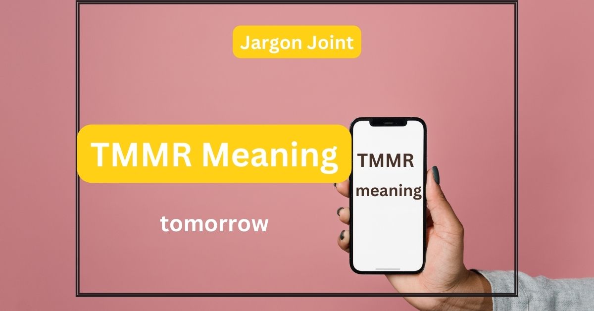 TMMR meaning