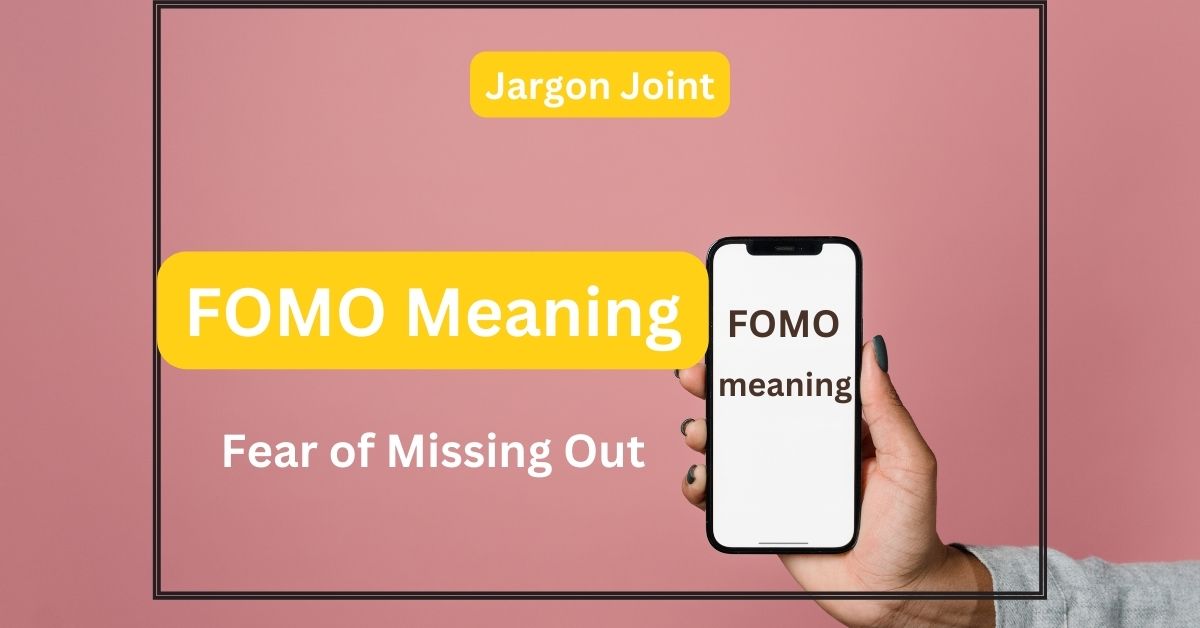 FOMO meaning in chats